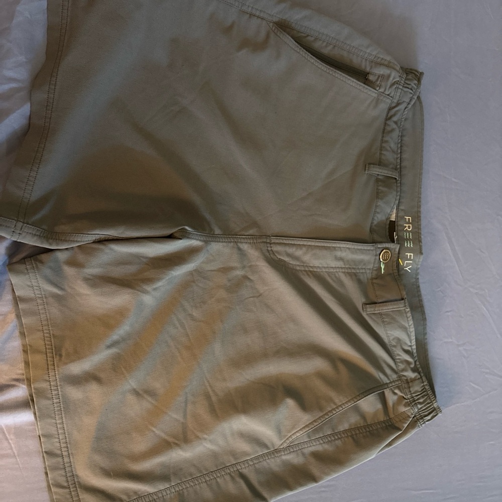 Free Fly Apparel Men's Hybrid Shorts - Charcoal